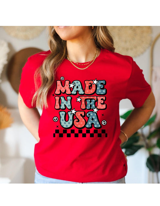 Made In The USA Women's Graphic T-Shirt
