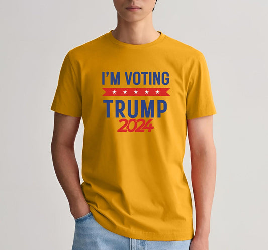 I'm Voting For Trump 2024 Graphic T-Shirt