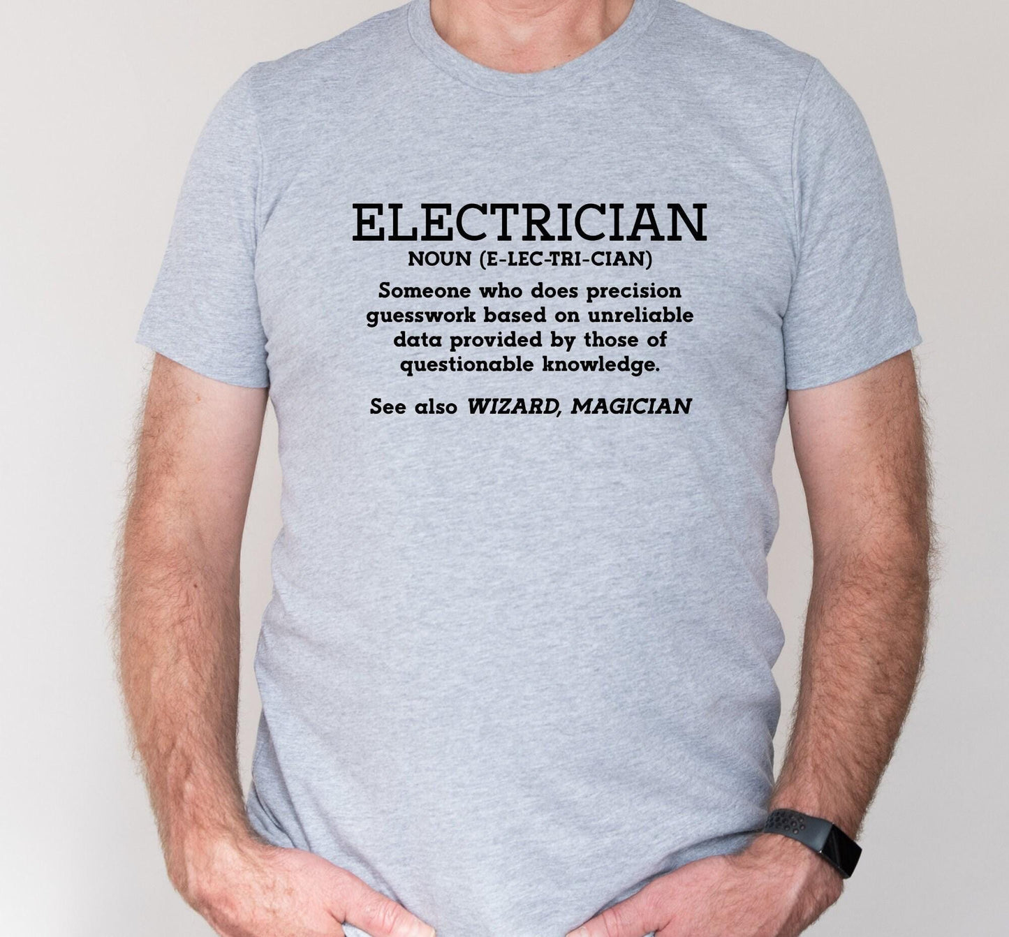 Electrician Men's Graphic T-Shirt