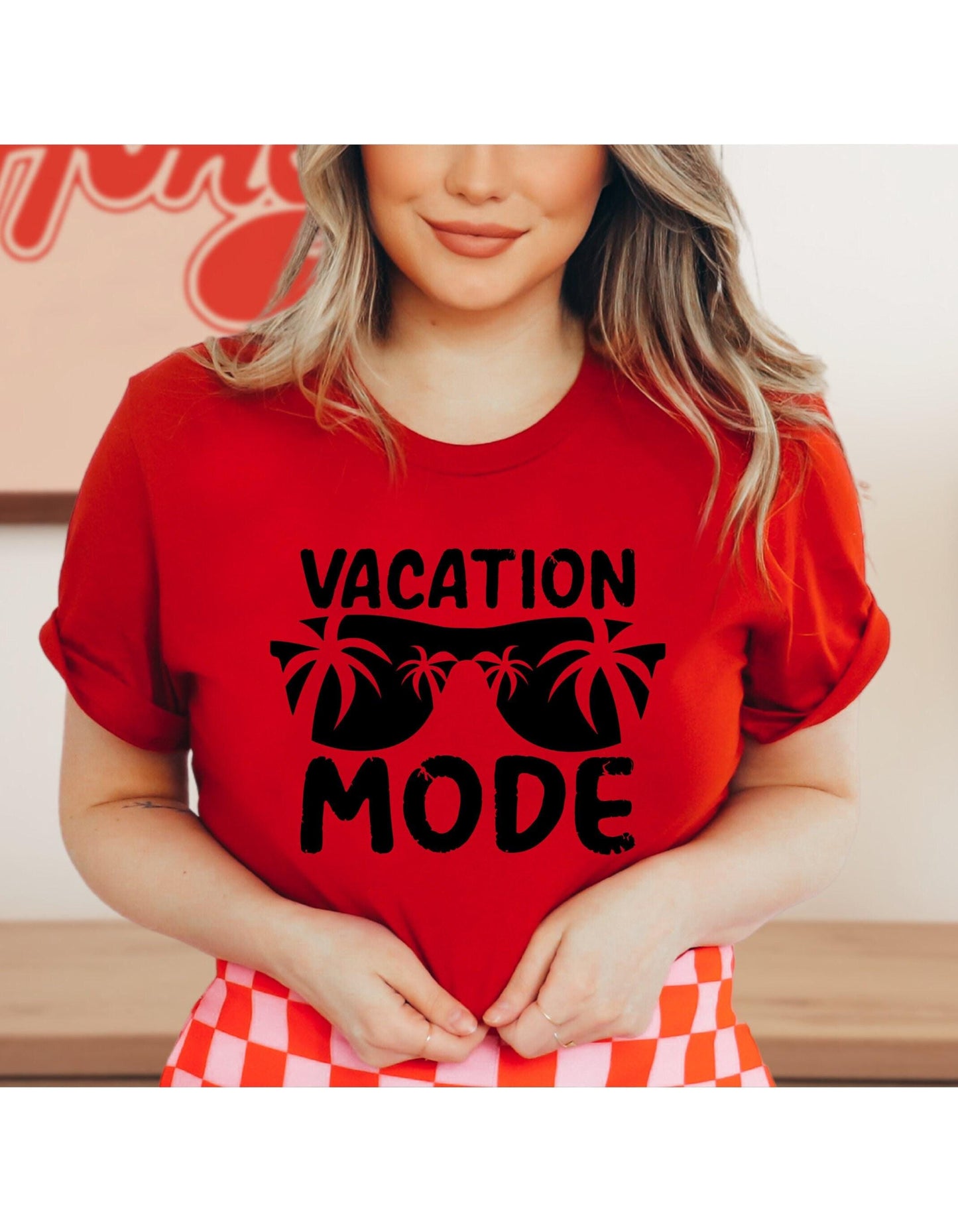 Vacay Mode Sunglasses Graphic T-Shirt