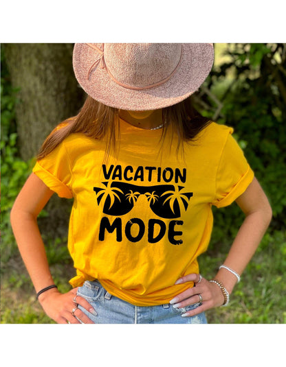 Vacay Mode Sunglasses Graphic T-Shirt