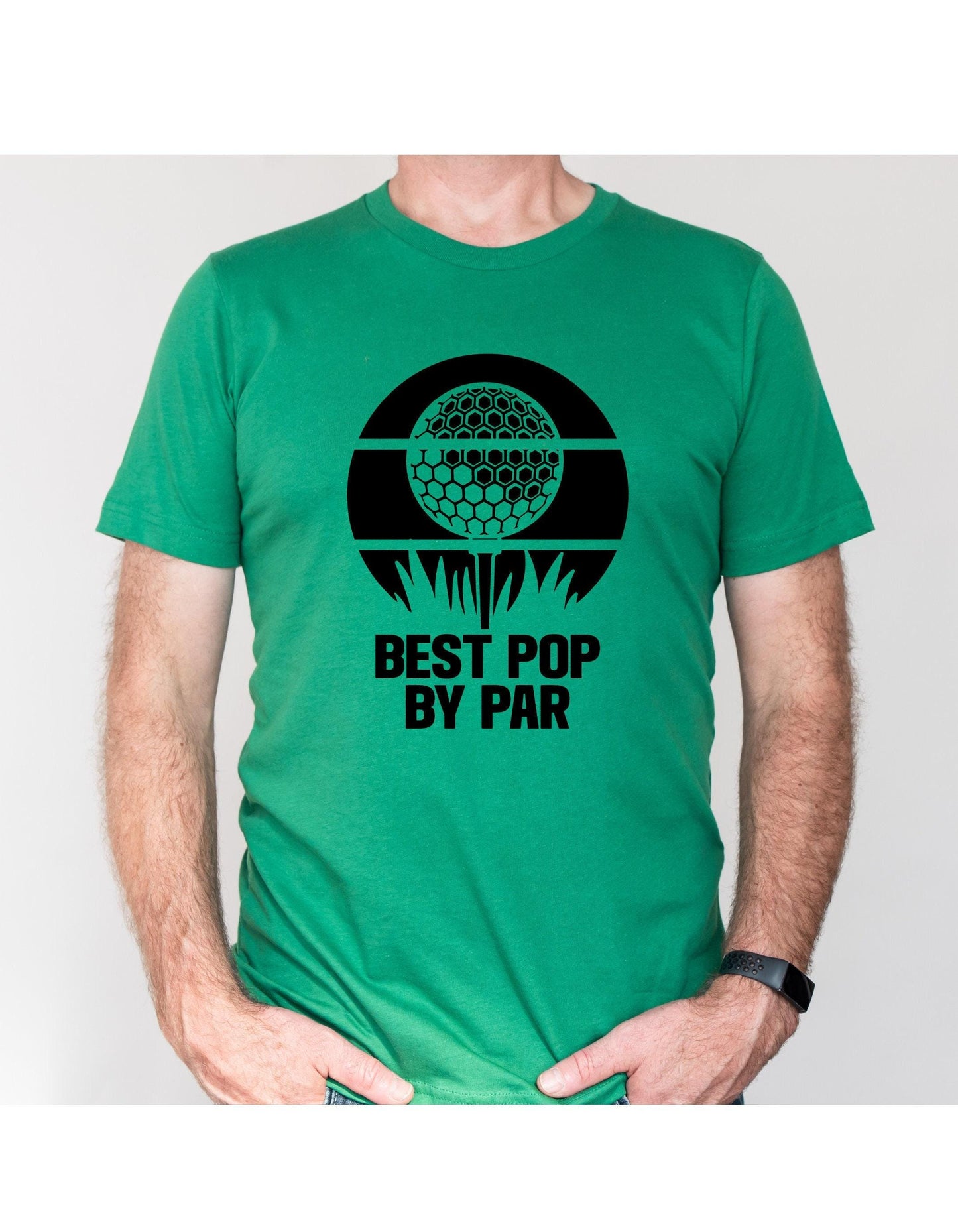 Best Pop By Par Golfing Men's Graphic T-Shirt