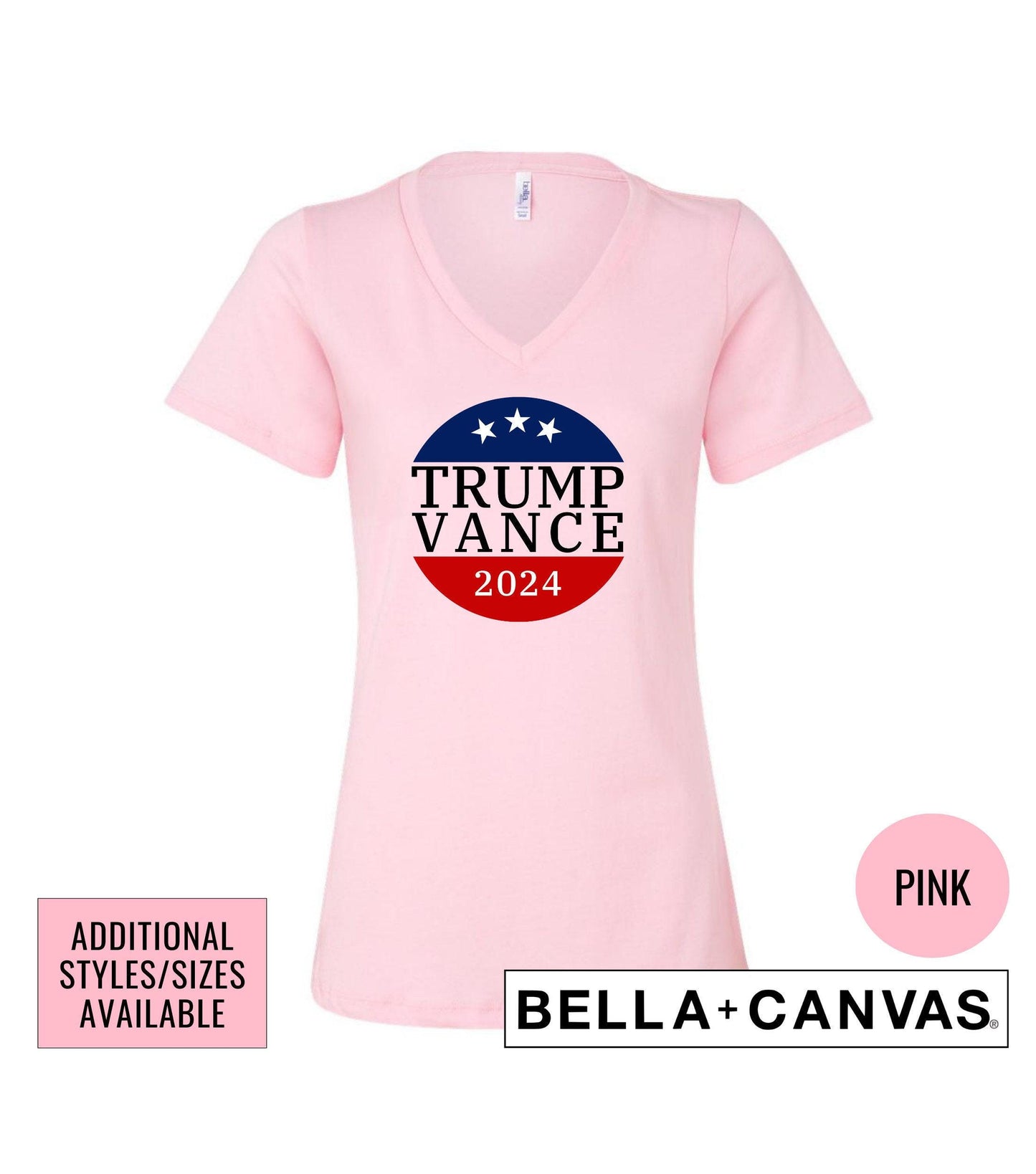 Trump Vance 2024 President Graphic T-Shirt