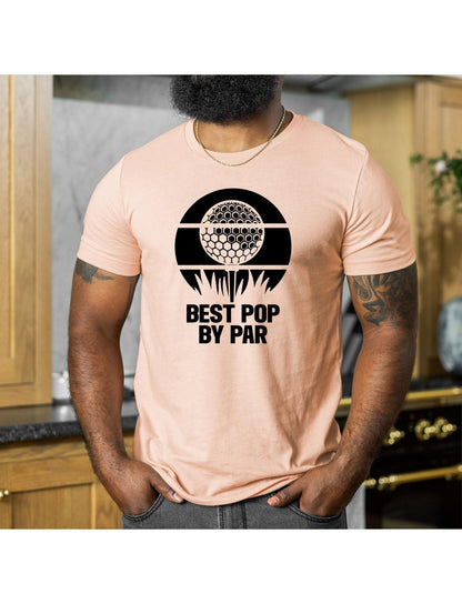 Best Pop By Par Golfing Men's Graphic T-Shirt