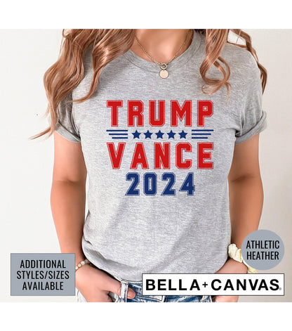 Trump Vance 2024 President Graphic T-Shirt