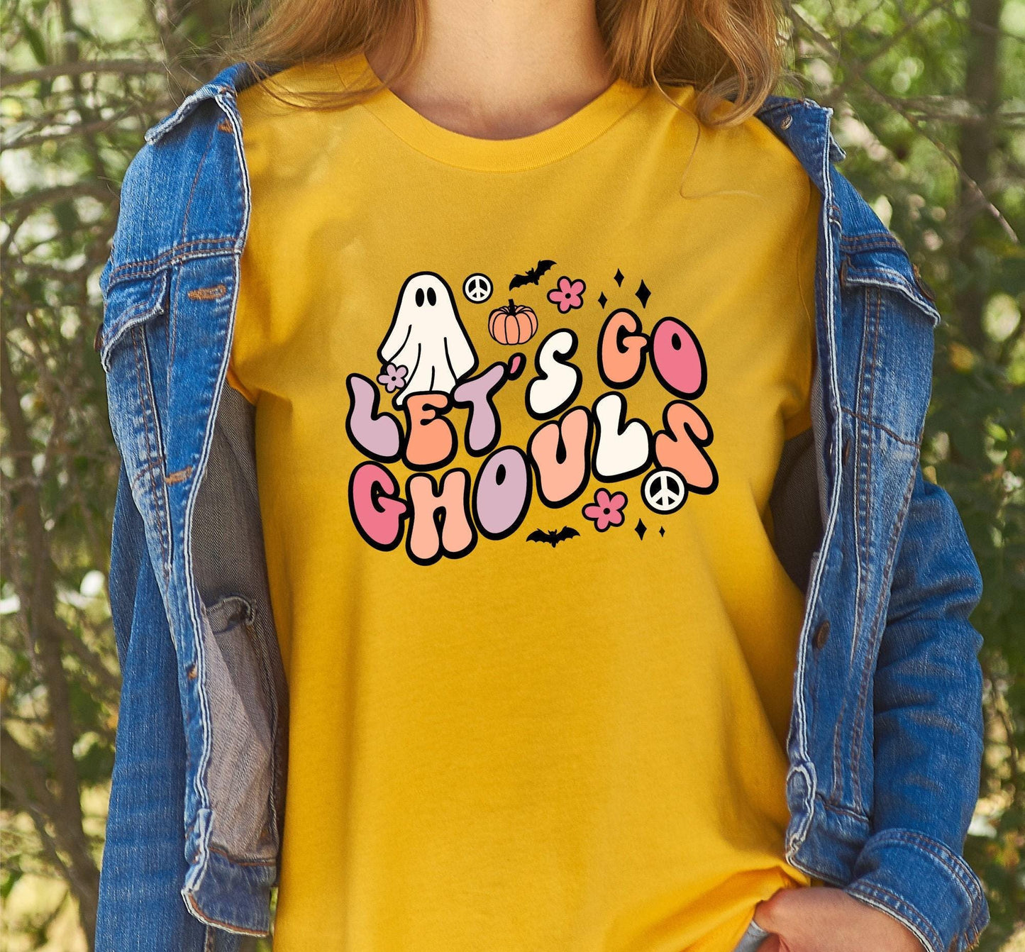 Let's Go Ghouls Women's Graphic T-Shirt