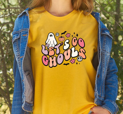 Let's Go Ghouls Women's Graphic T-Shirt