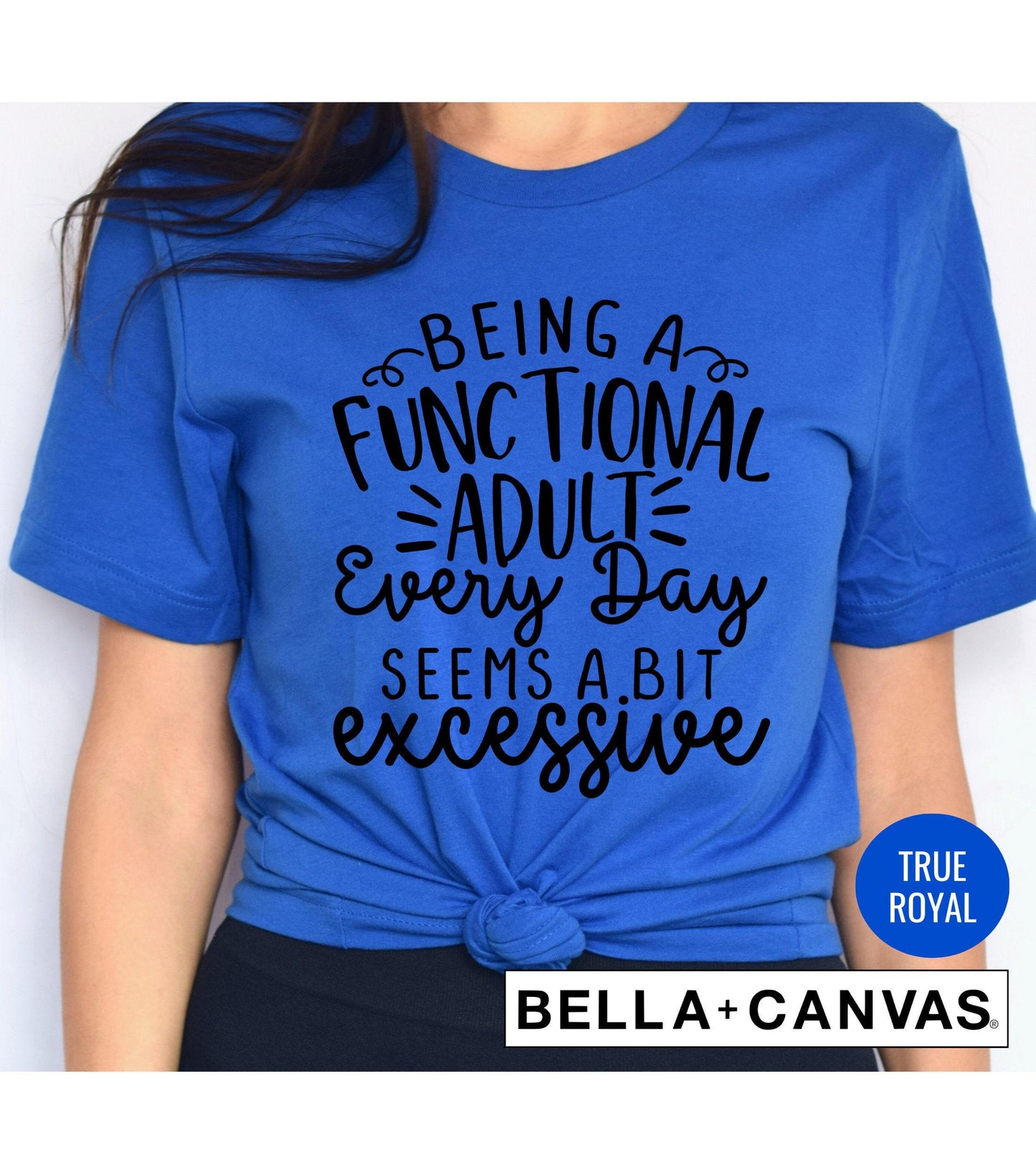 Being A Functional Adult Everyday Seems A Bit Excessive Graphic T-Shirt