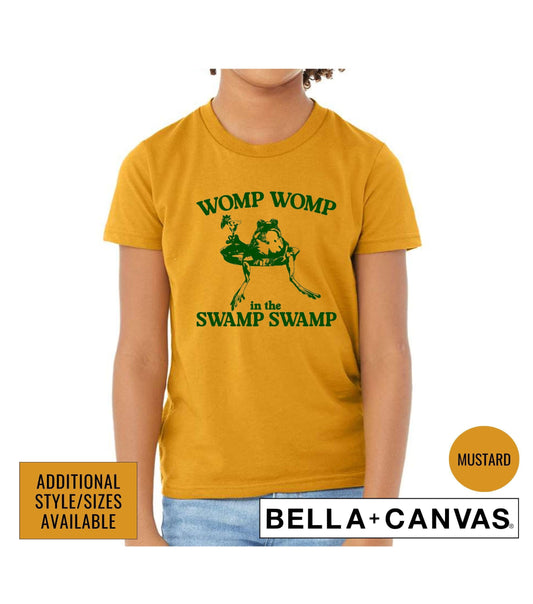 Womp Womp In The Swamp Swamp Frog Graphic T-Shirt