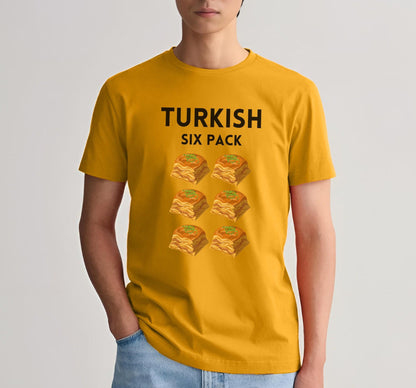 Turkish Six Pack Baklava Graphic T-Shirt