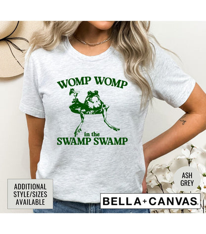 Womp Womp In The Swamp Swamp Frog Graphic T-Shirt