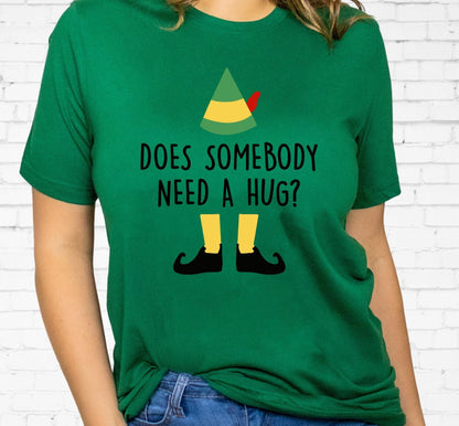 Does Somebody Need A Hug Graphic T-Shirt