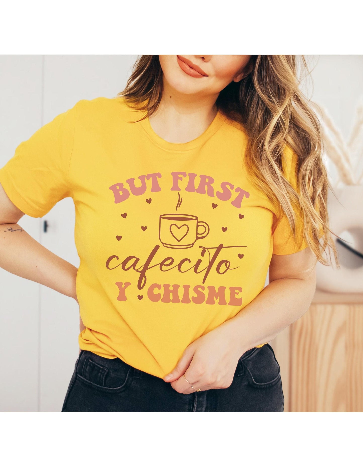 Cafecito Y Chisme Graphic T-Shirt