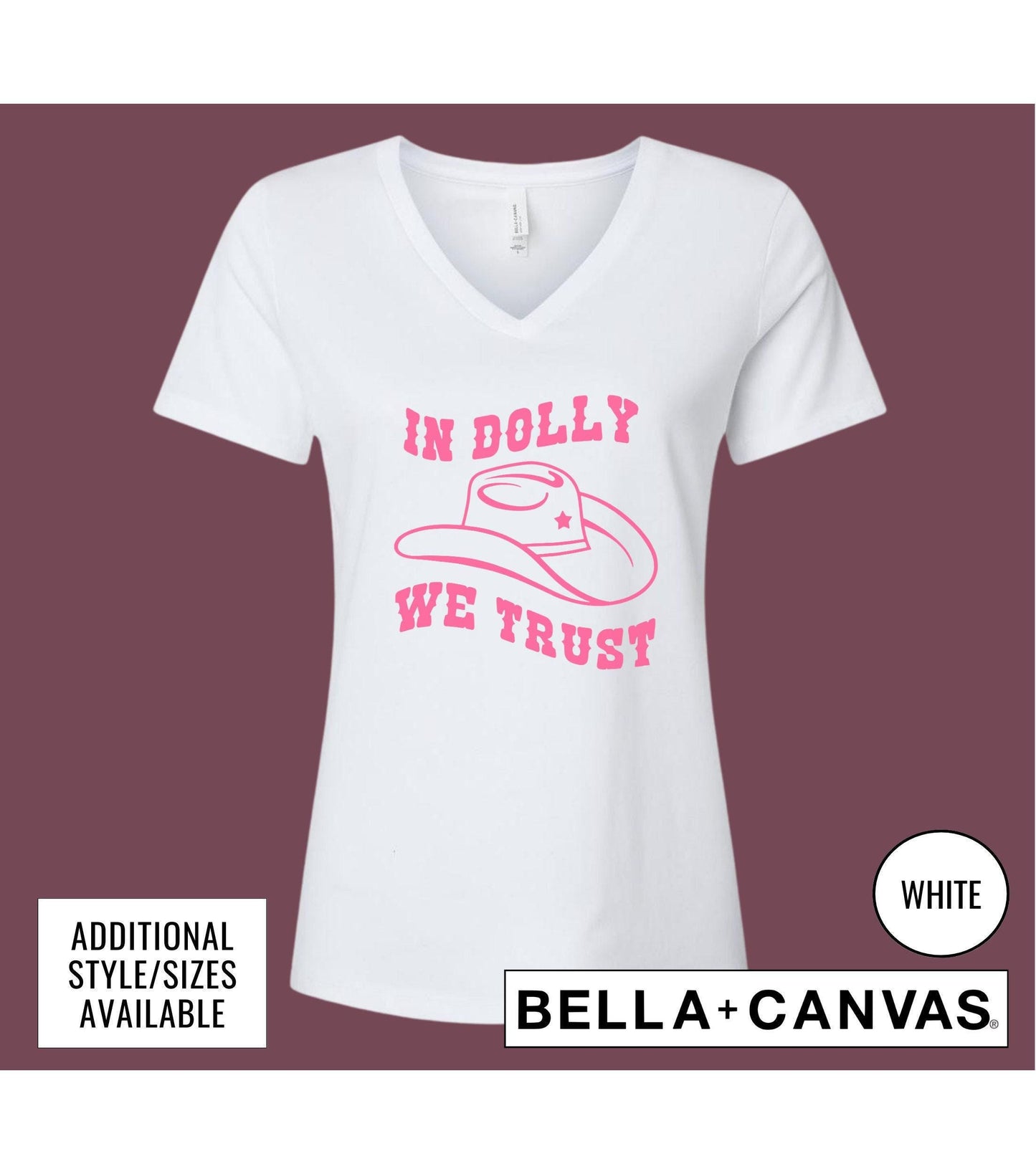 In Dolly We Trust Women's Graphic T-Shirt