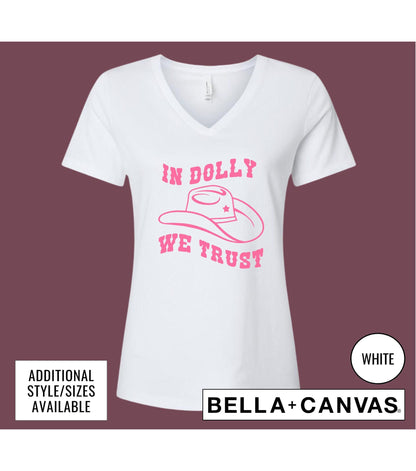 In Dolly We Trust Women's Graphic T-Shirt