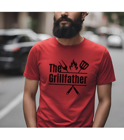 The Grillfather Men's Graphic T-Shirt