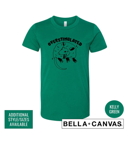 Overstimulated Weird Possum Graphic T-Shirt