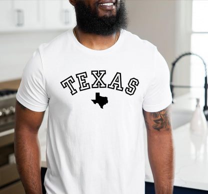 Texas Pride Graphic T-Shirt