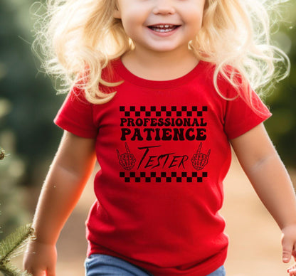 Professional Patience Tester Child Graphic T-Shirt