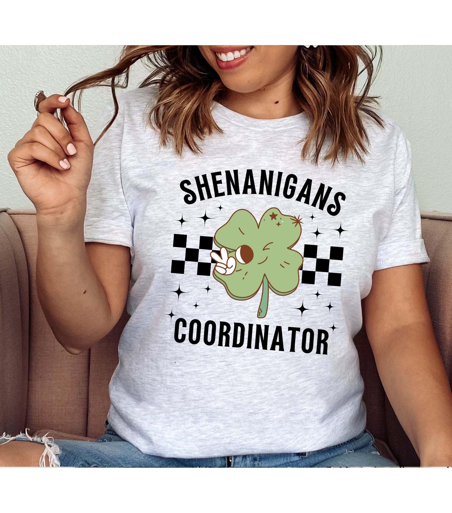 Shenanigans Coordinator St Patrick's Day Graphic T-Shirt