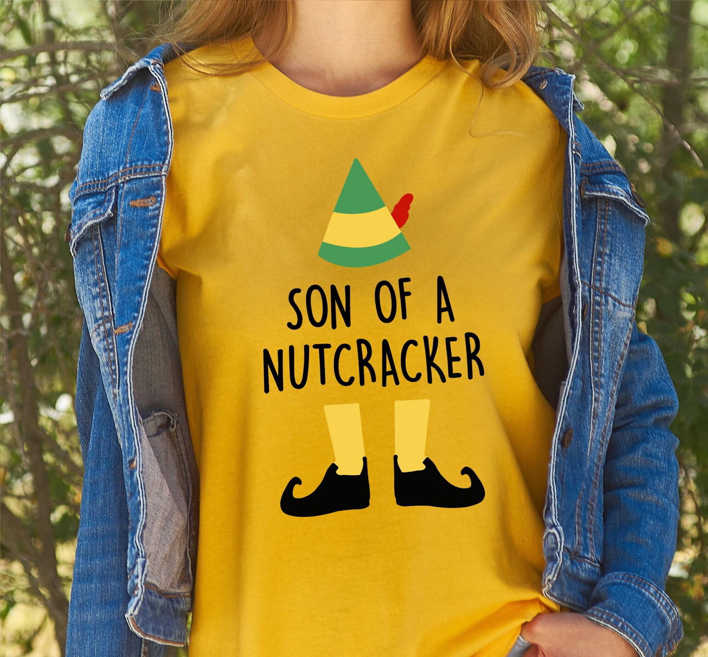 Son Of A Nutcracker Buddy The Elf Graphic T-Shirt