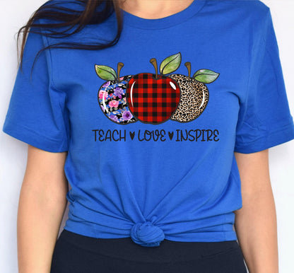 Teach Love Inspire Graphic T-Shirt