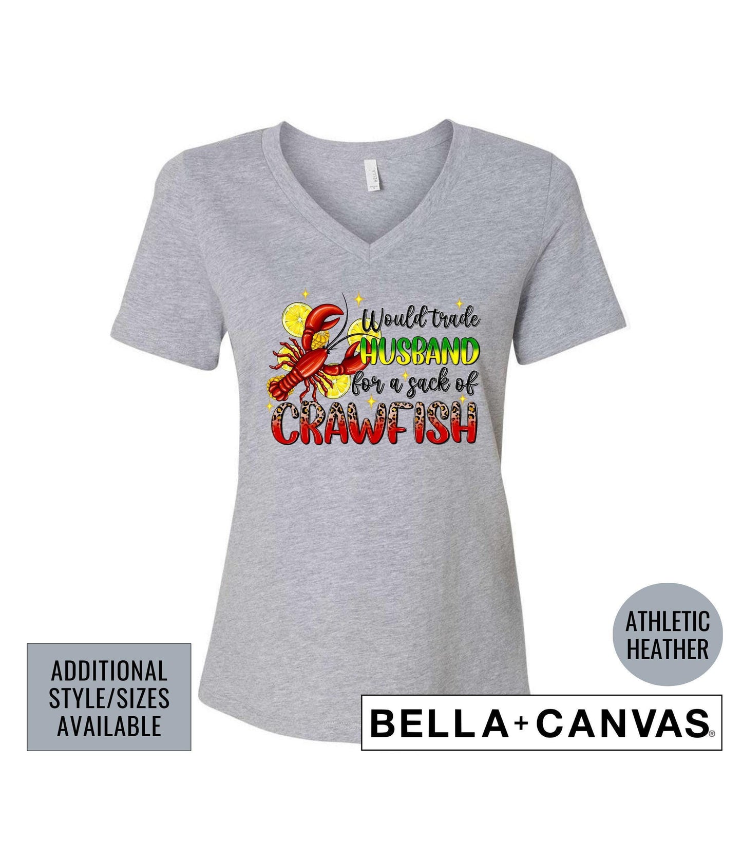 Would Trade Husband For A Sack Of Crawfish Graphic T-Shirt