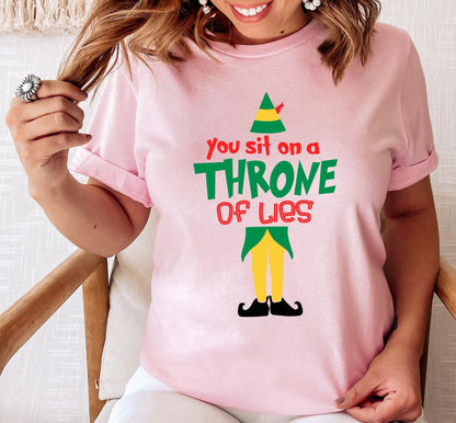 You Sit On A Throne Of Lies Graphic T-Shirt