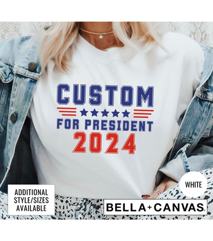 Custom Name For President 2024 Graphic T-Shirt