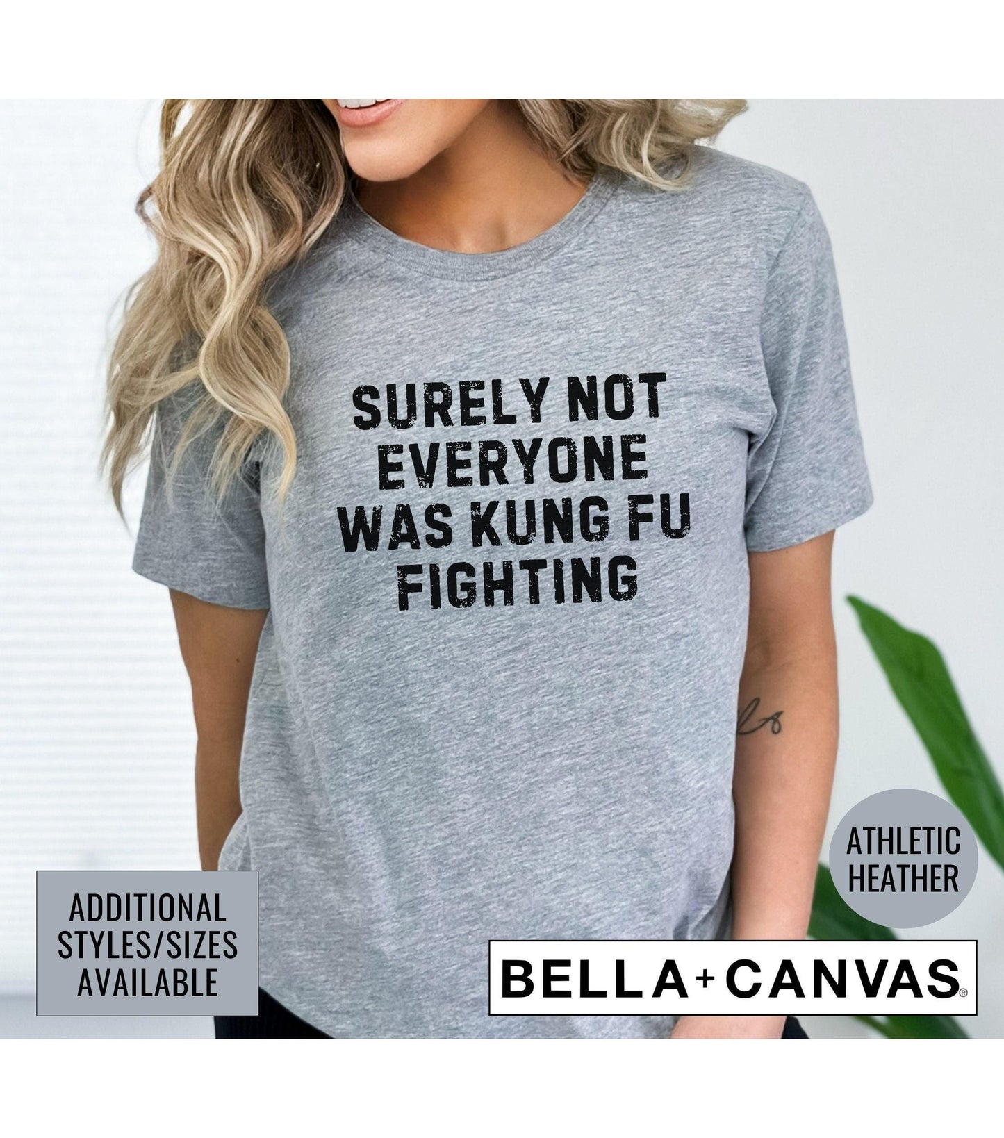 Surely Not Everyone Was Kung Fu Fighting Graphic T-Shirt