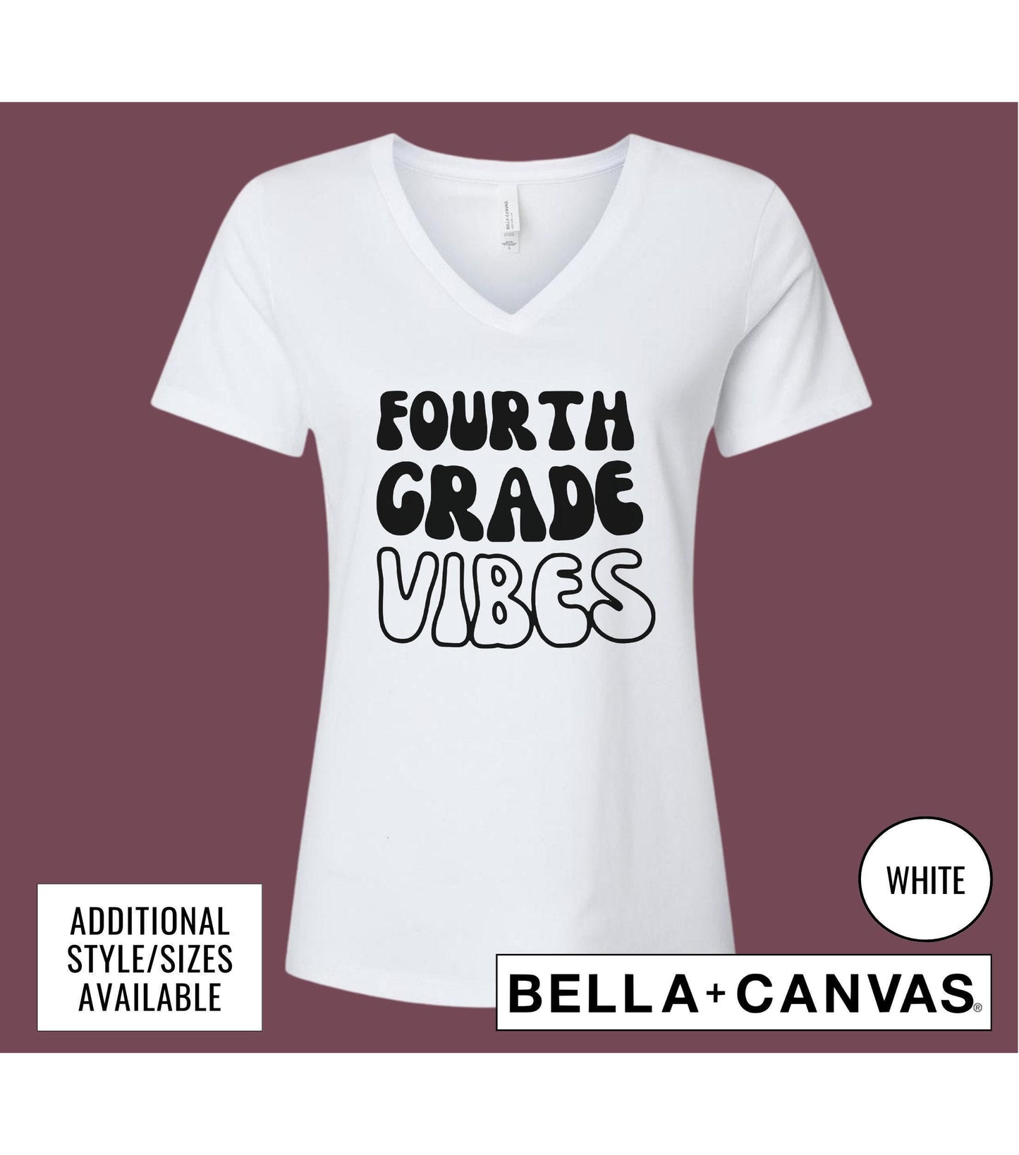 Fourth Grade Vibes Graphic T-Shirt