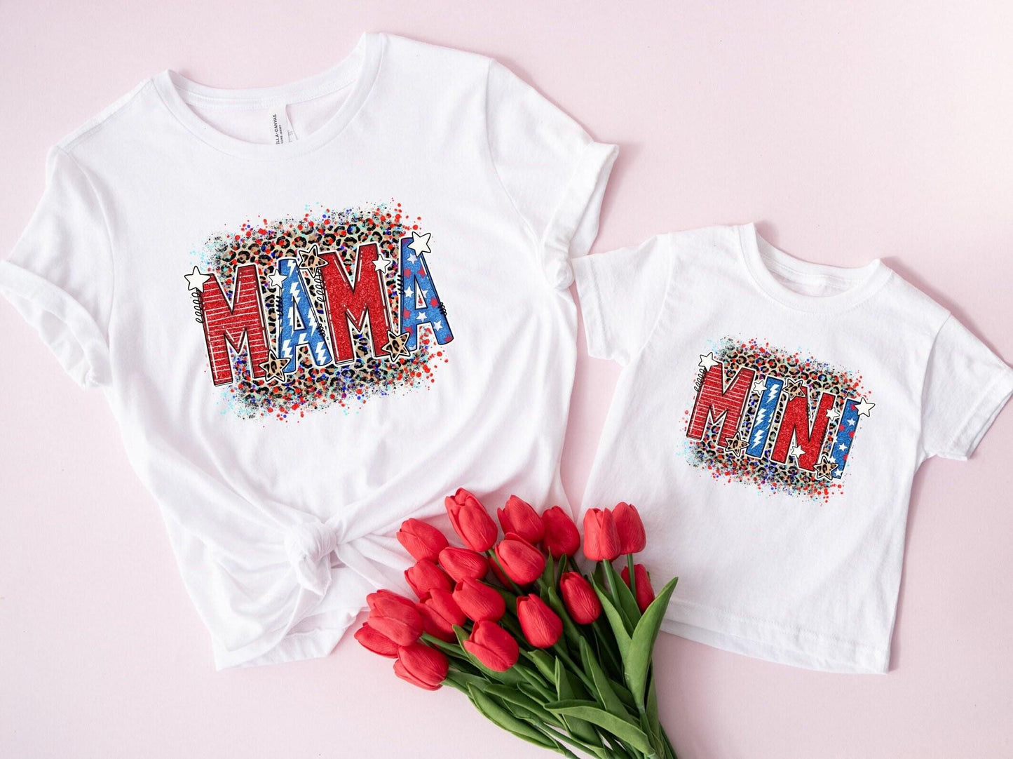 Mama & Mini July 4th Graphic T-Shirt