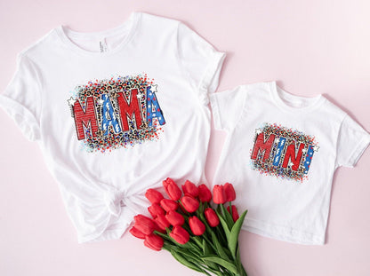 Mama & Mini July 4th Graphic T-Shirt