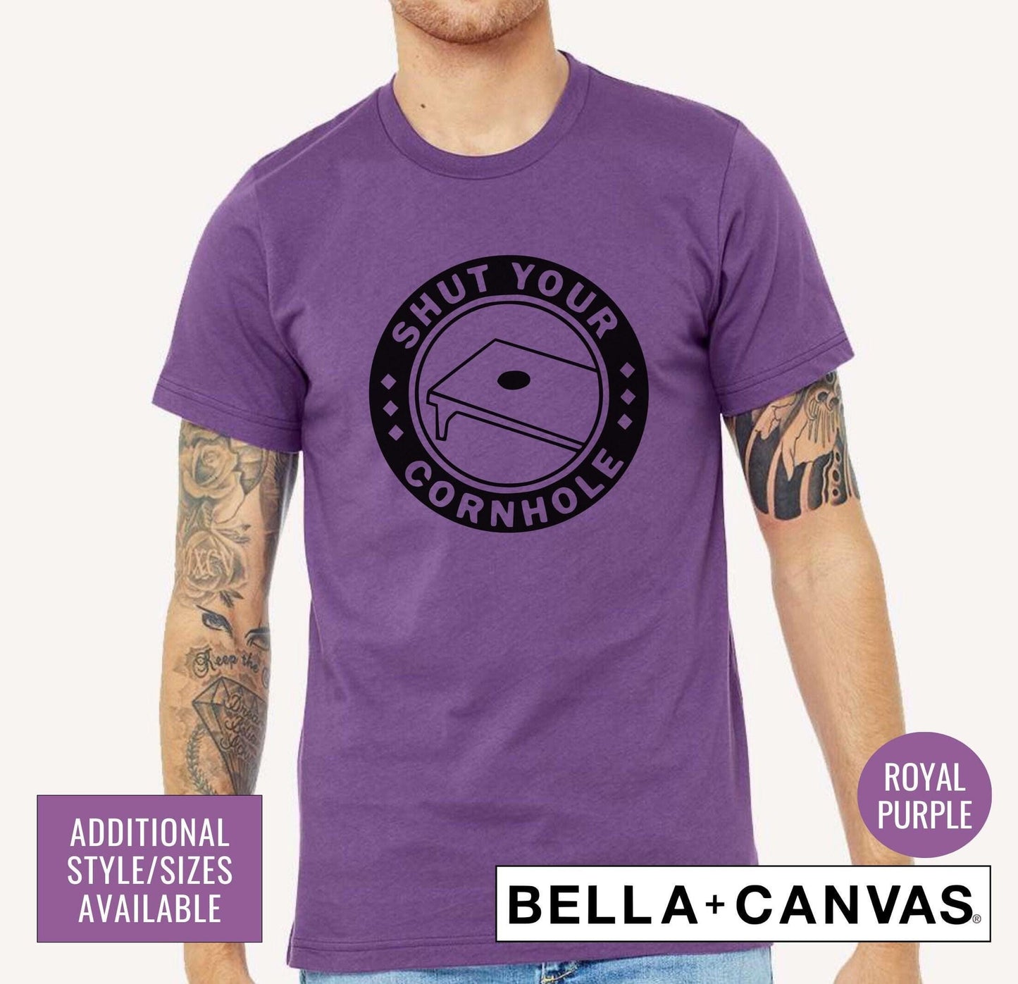 Shut Your Cornhole Graphic T-Shirt