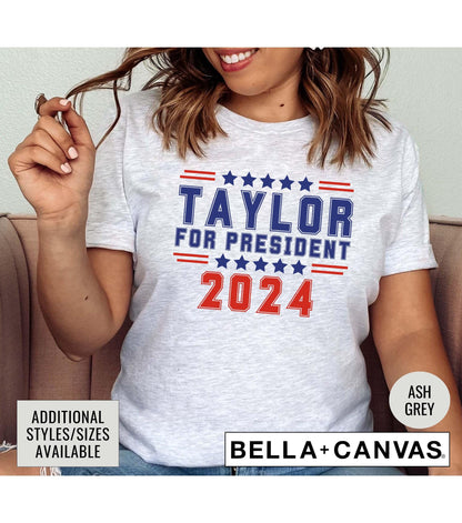 Taylor Swift For President 2024 TTPD Graphic T-Shirt