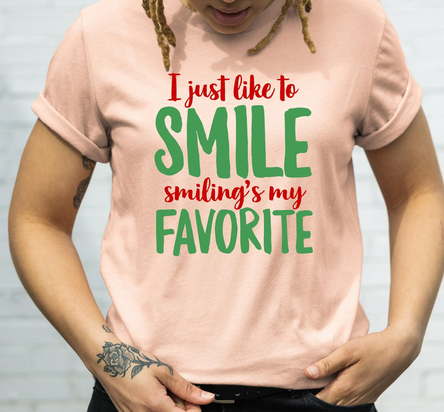 I Just Like To Smile Smiling Is My Favorite Buddy The Elf Graphic T-Shirt