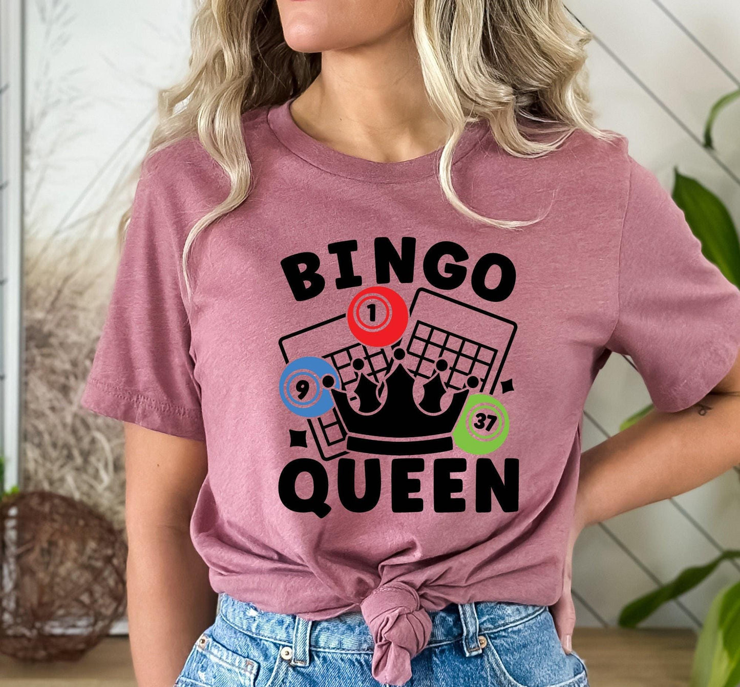 Bingo Queen Women's Graphic T-Shirt