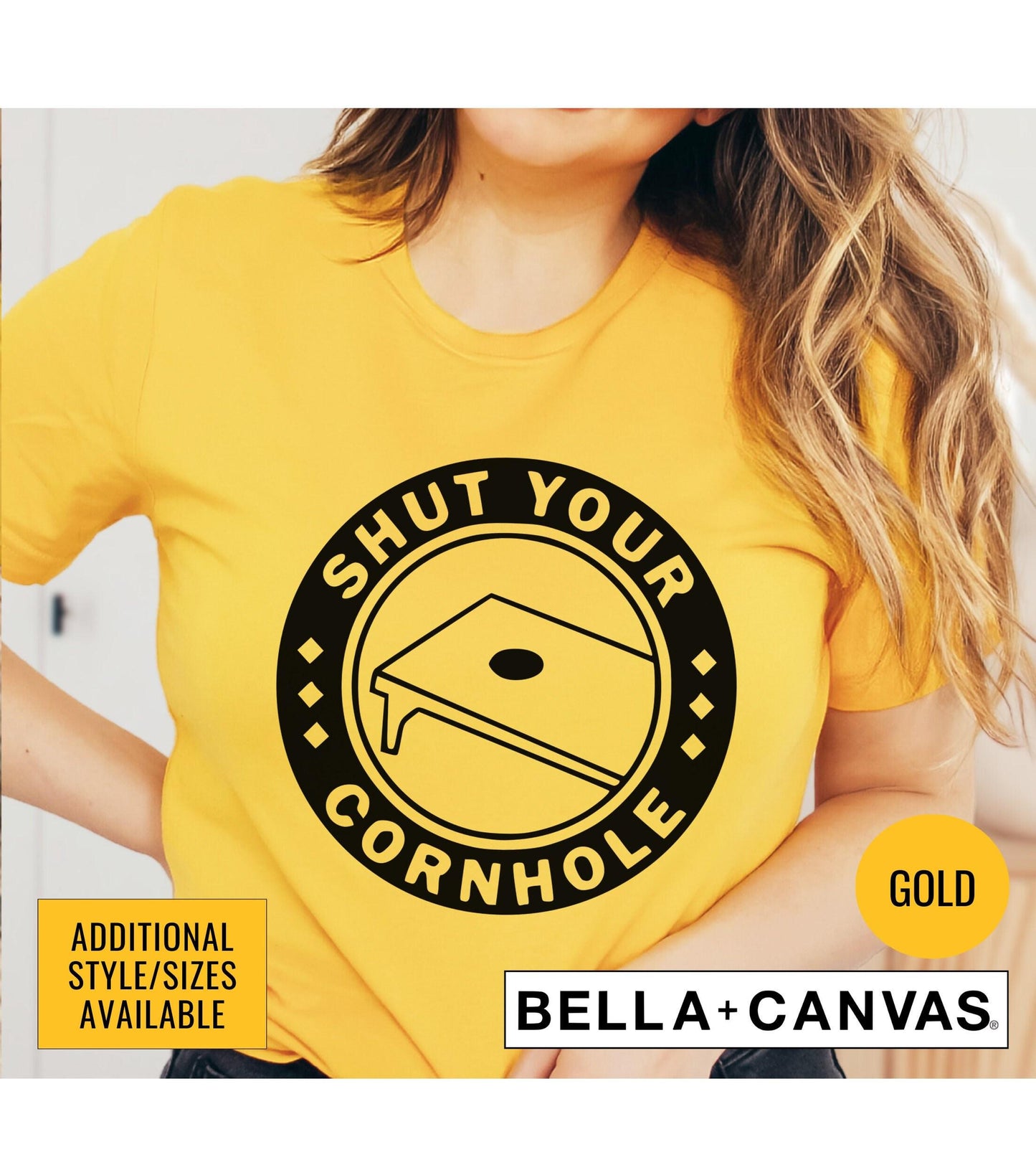 Shut Your Cornhole Graphic T-Shirt