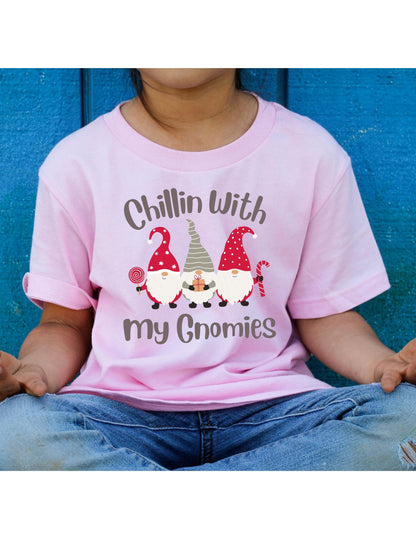 Chillin With My Gnomies Graphic T-Shirt