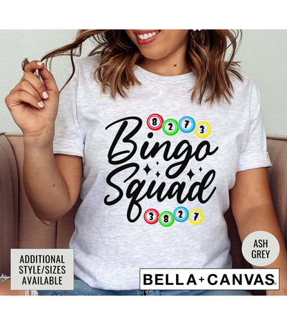 Bingo Squad Women's Matching Graphic T-Shirt