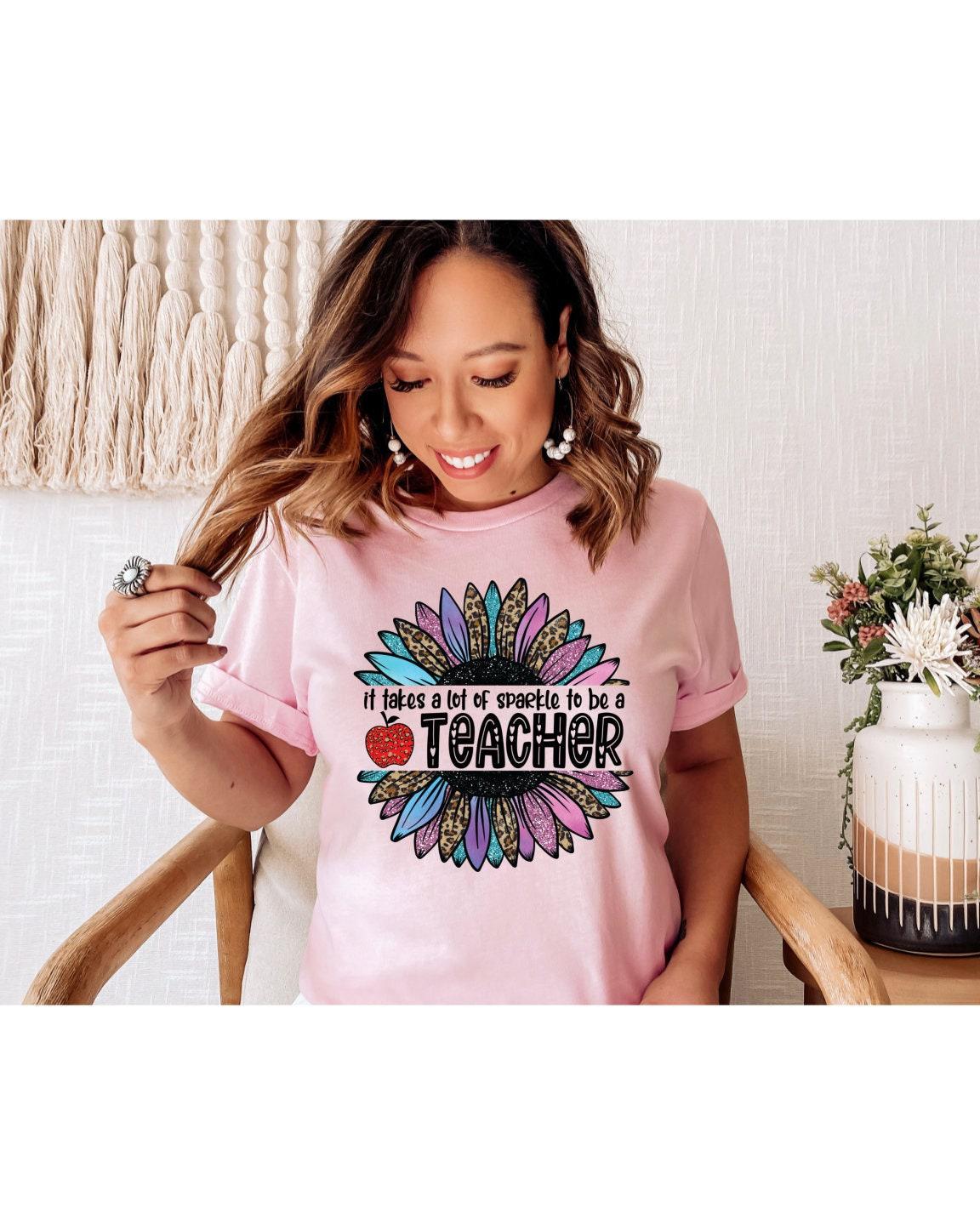 It Takes A Lot Of Sparkle To Be A Teacher Graphic T-Shirt