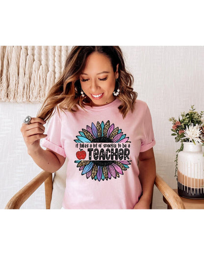 It Takes A Lot Of Sparkle To Be A Teacher Graphic T-Shirt