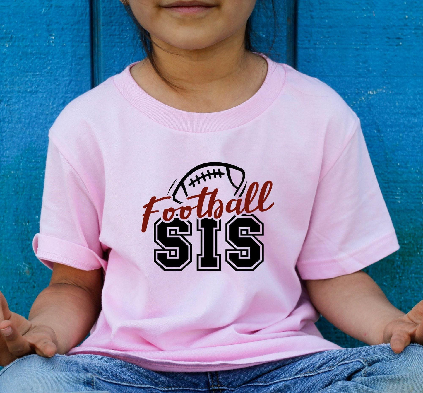 Football Sis Graphic T-Shirt