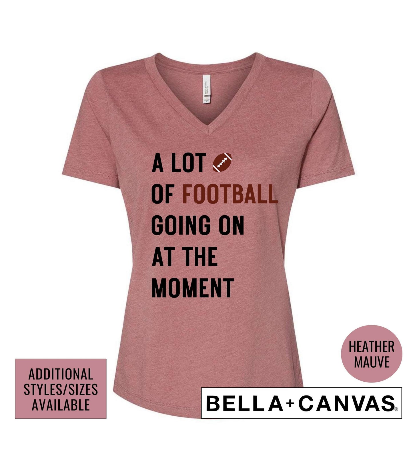 A Lot Of Football Going On At The Moment Women's Graphic T-Shirt