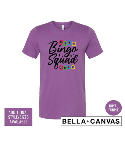 Bingo Squad Women's Matching Graphic T-Shirt