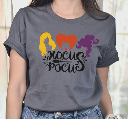 Hocus Pocus Halloween Sanderson Sisters Graphic T-Shirt