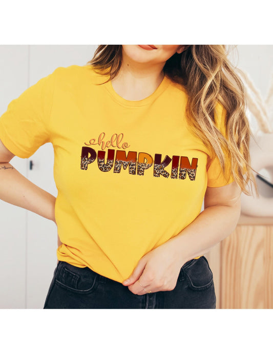 Hello Pumpkin Graphic T-Shirt