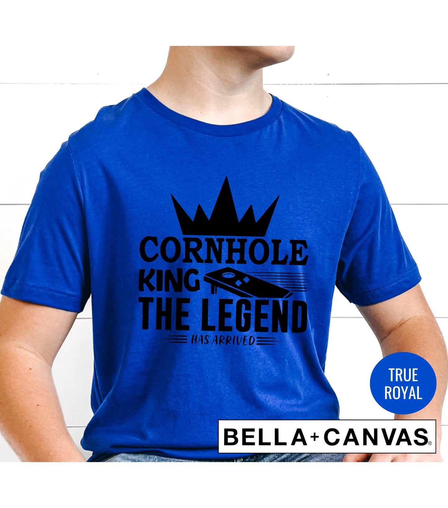 Cornhole King The Legend Has Arrived Men's Graphic T-Shirt