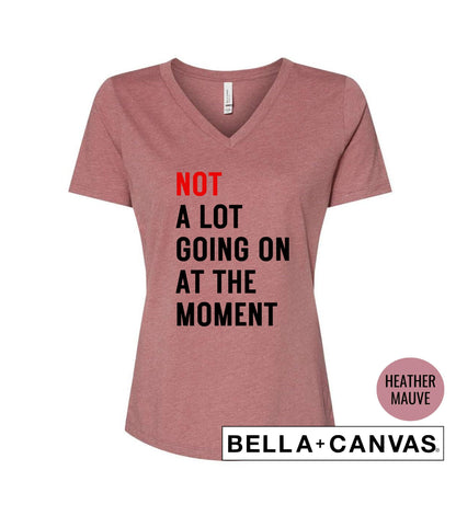 Not A Lot Going On At The Moment Eras Tour Women's Graphic T-Shirt