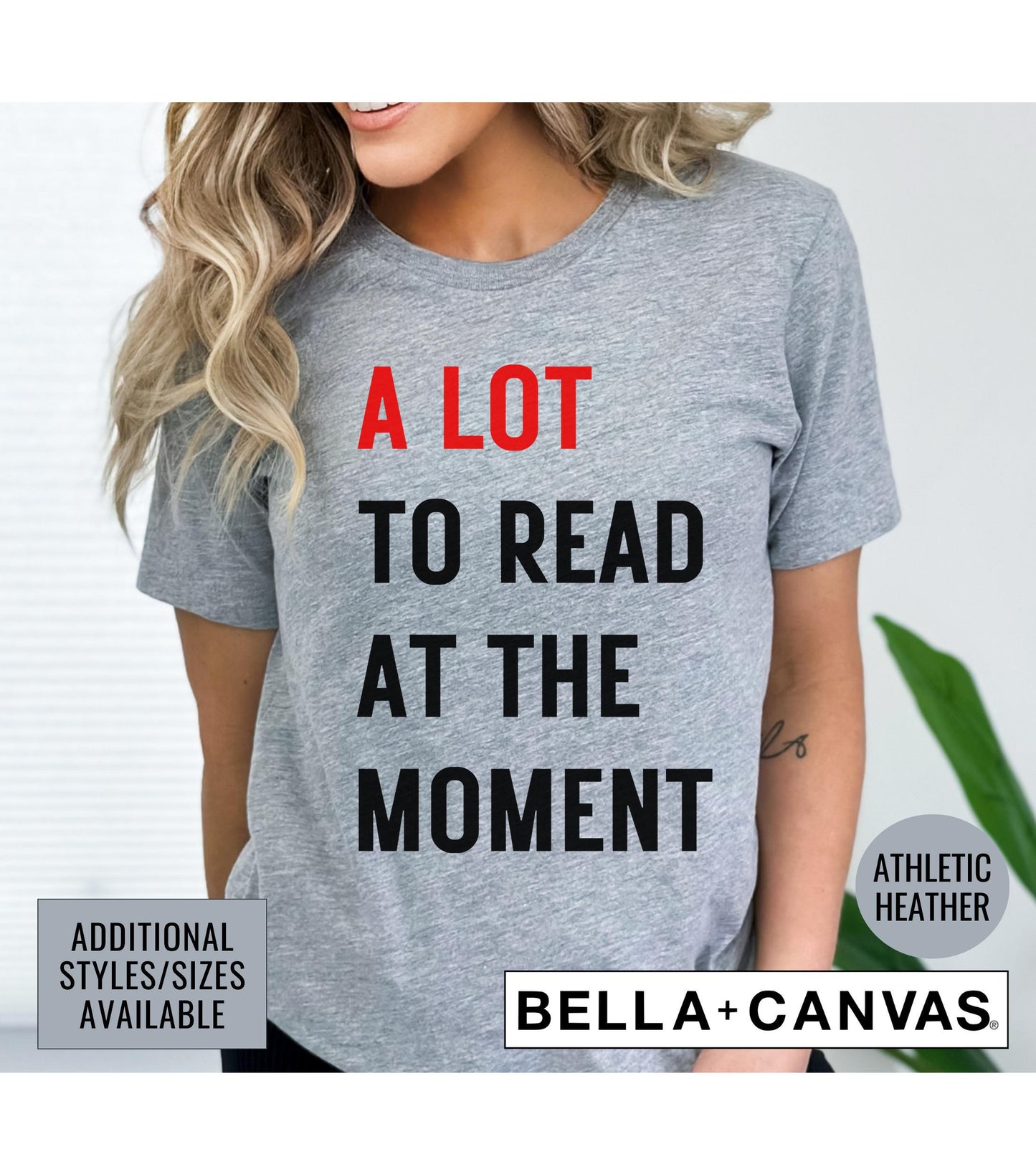 A Lot To Read At The Moment Women's Graphic T-Shirt